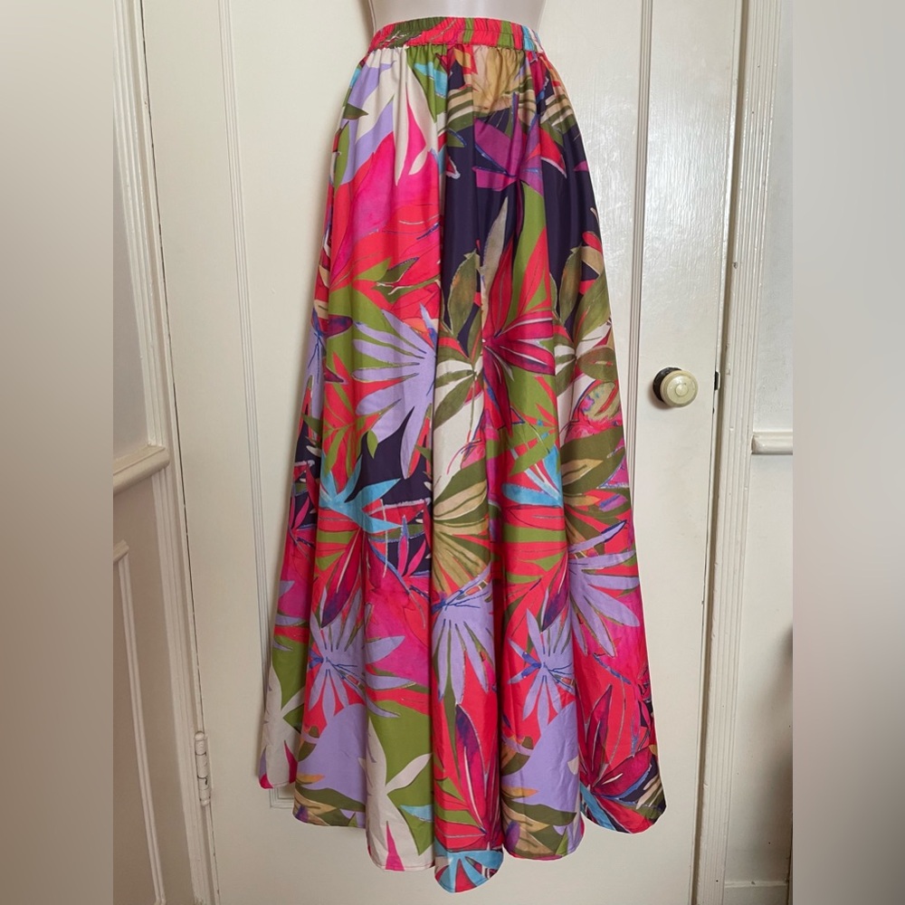Rachel Zoe Tropical Vacation Maxi Skirt